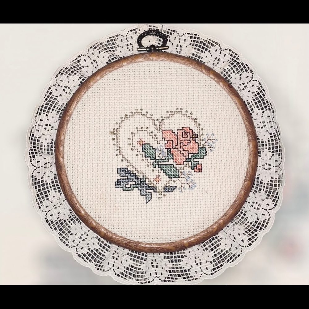 Boho Chic ~ Needle point canvas